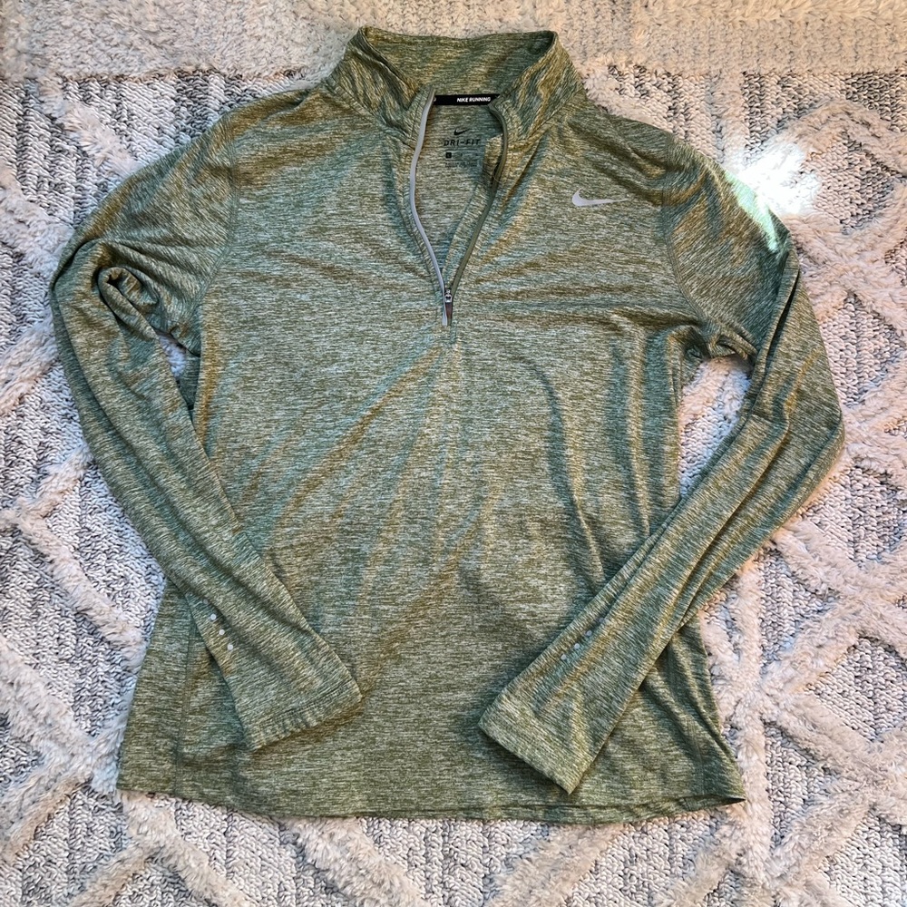 Nike heathered Quarter-zip